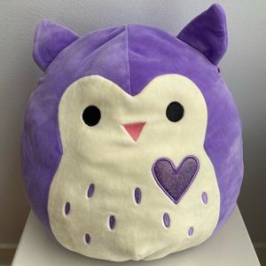 Squishmallow retired Holly the owl 12” Plush Toy